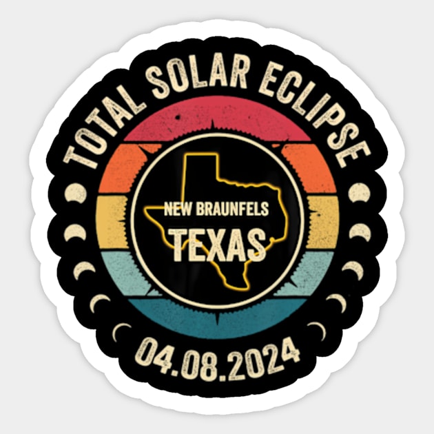 New Braunfels Texas Total Solar Eclipse 2024 New Braunfels Texas